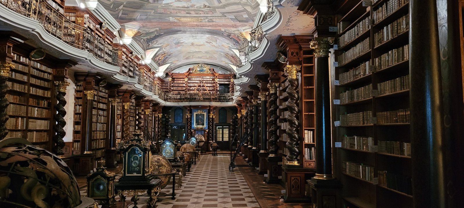 Klementinum Baroque Library Hall, Prague